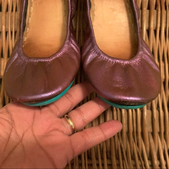 Custom Metallic Purple Tieks - Picture 2 of 5